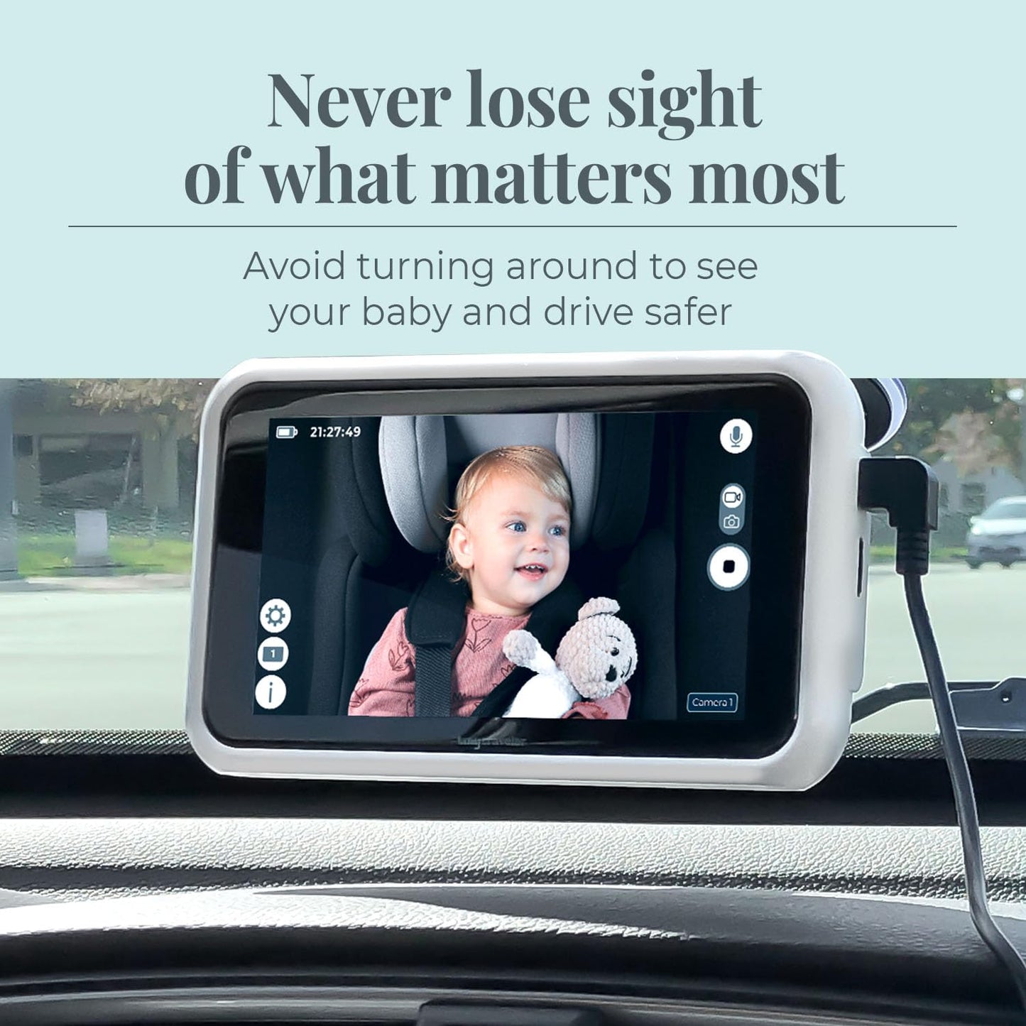 Portable Baby Car Camera