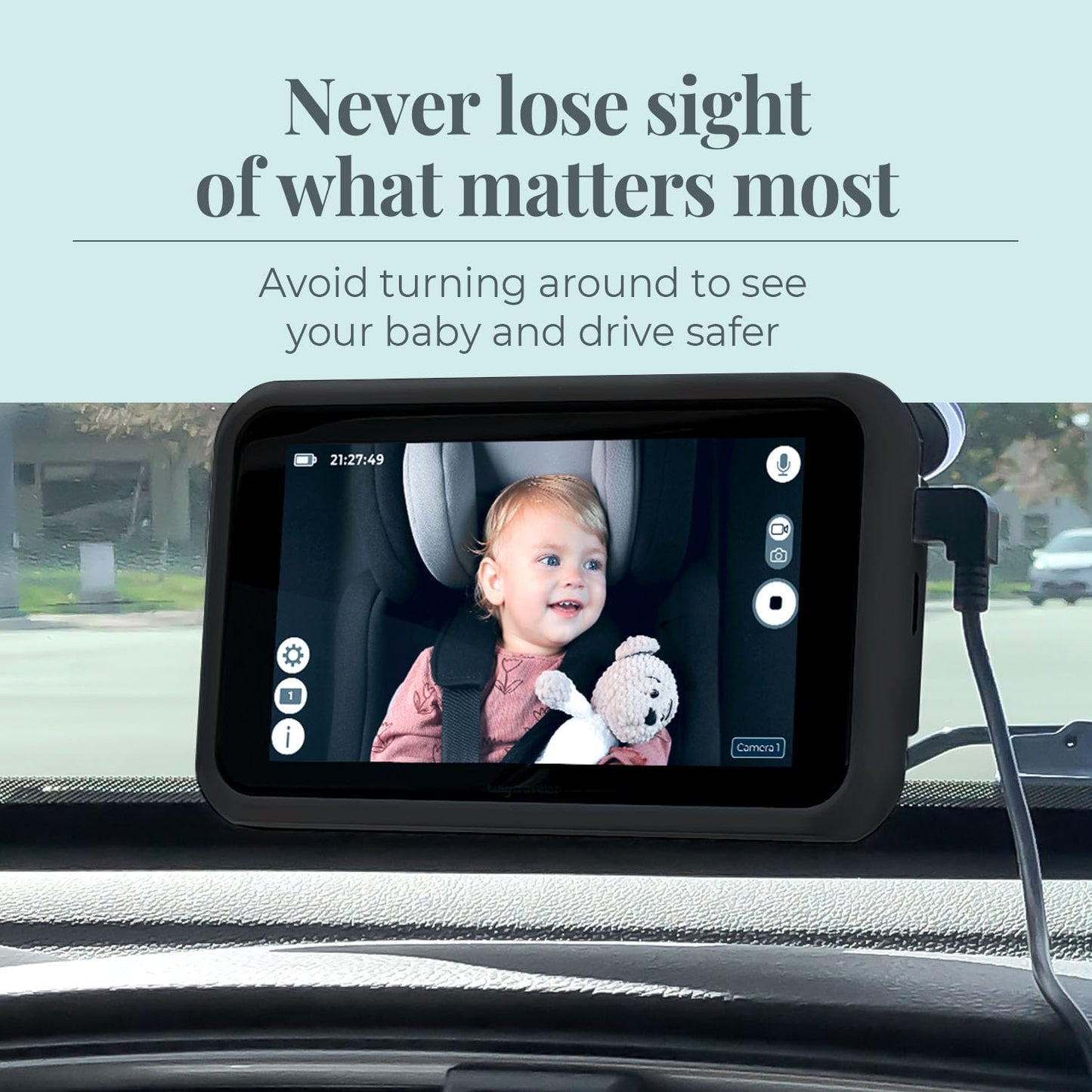 Portable Baby Car Camera