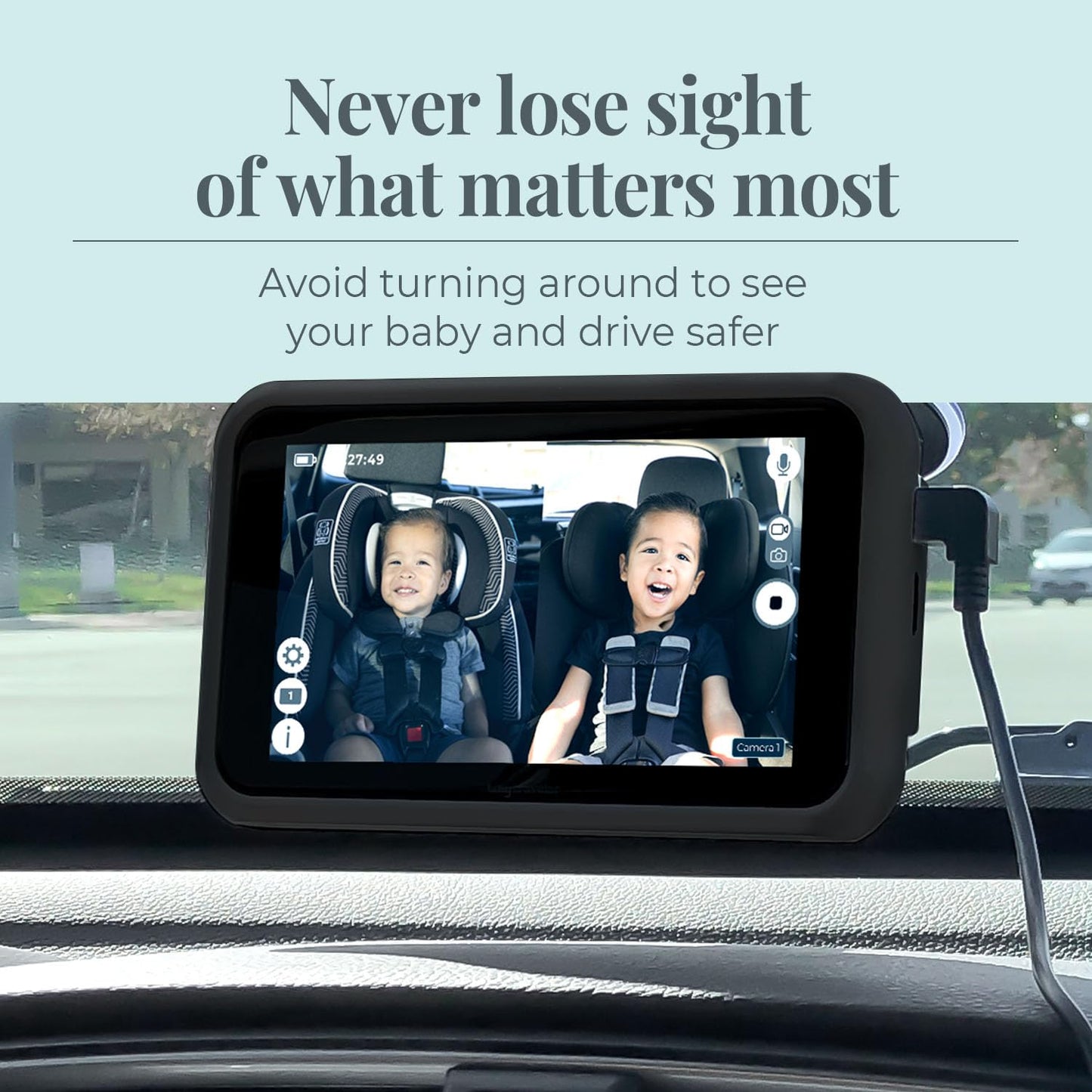 Portable Baby Car Camera